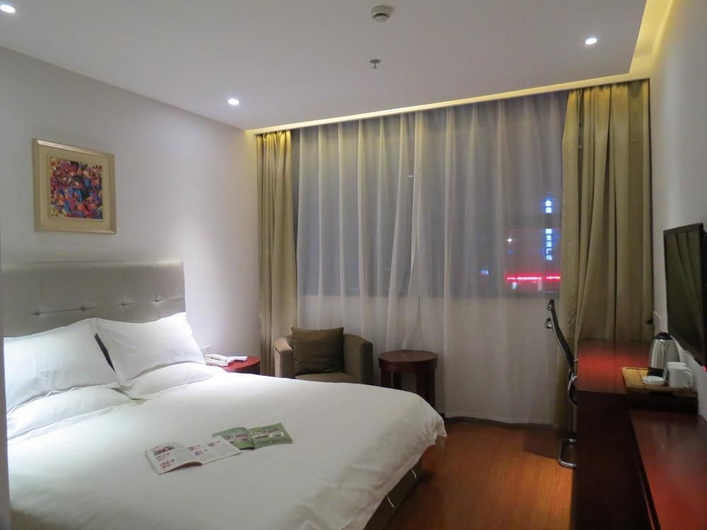 Yiting Si Ji Hotel Nantong Gongnong North Road Zewnętrze zdjęcie